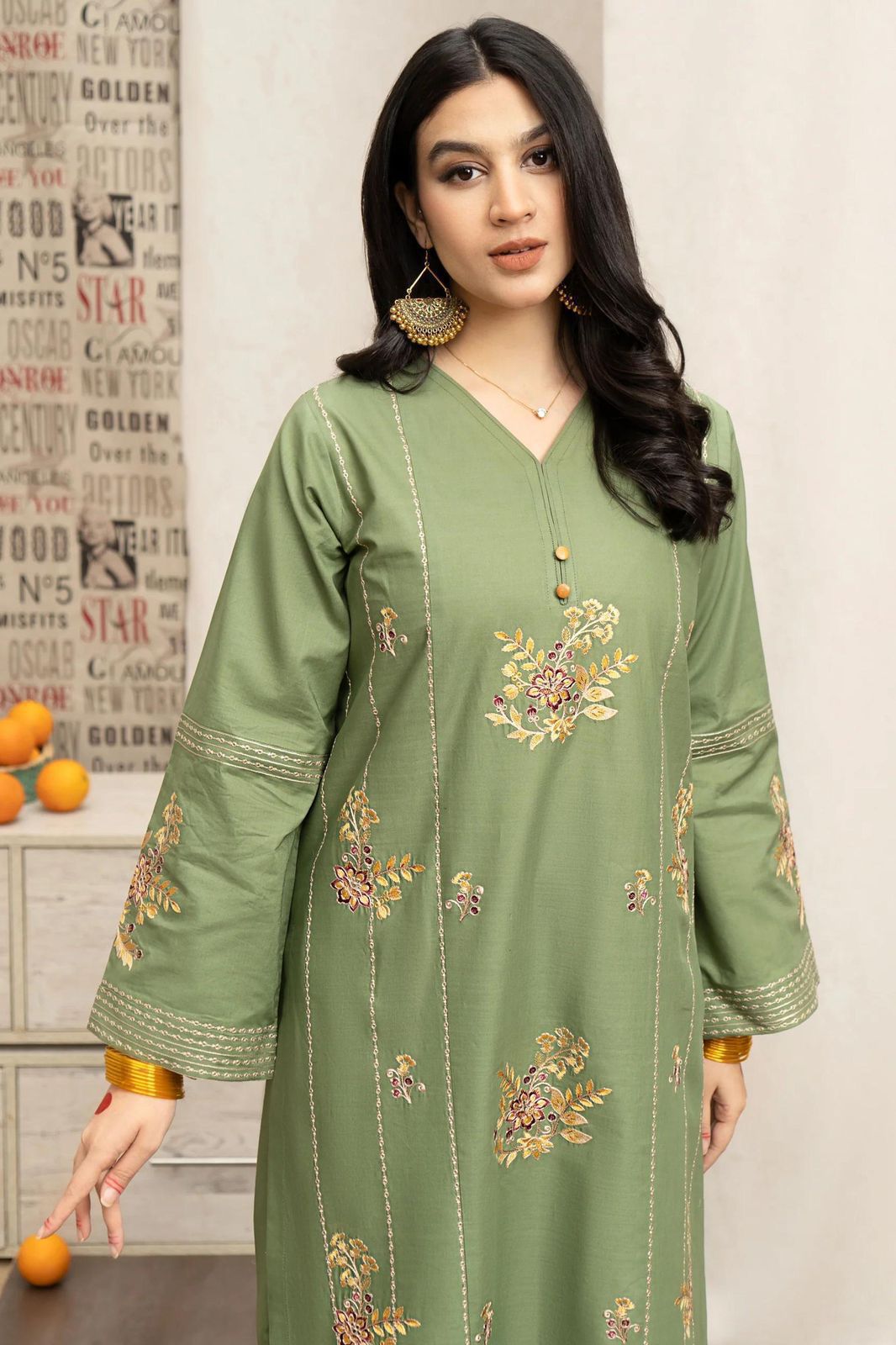 URGE DHANAK EMBROIDERED 3 PCS