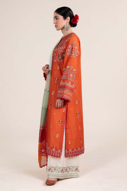 Zarashahjahan Dhanak Embroidered 3 Pcs