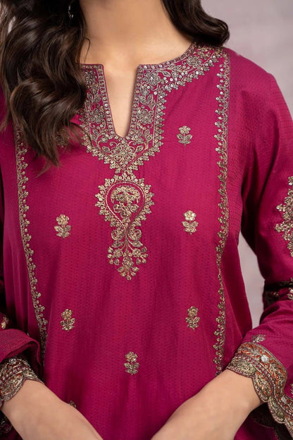Maria B dhanak Embroidery 3 PCS