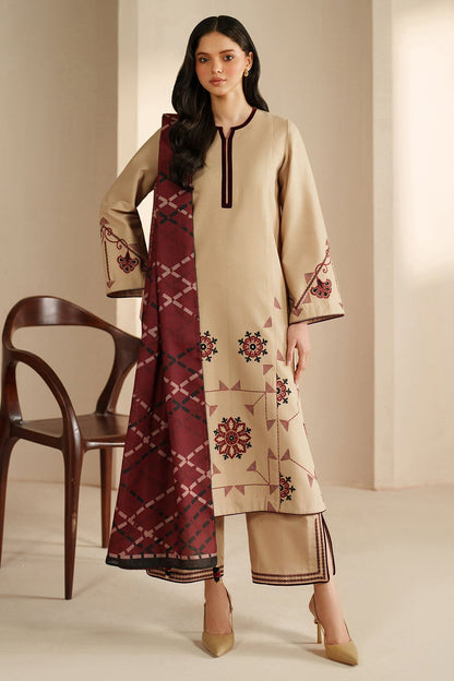 Jazmin Skin Dhanak emb 3 pcs