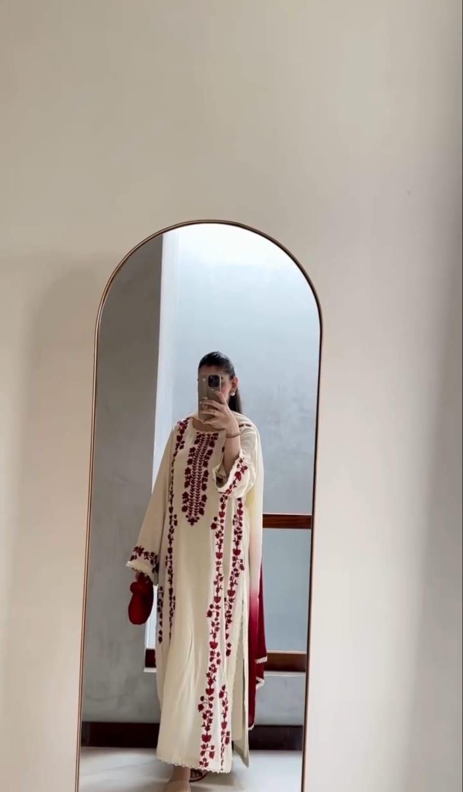 Maria B Dhanak Embroidered 3 pcs