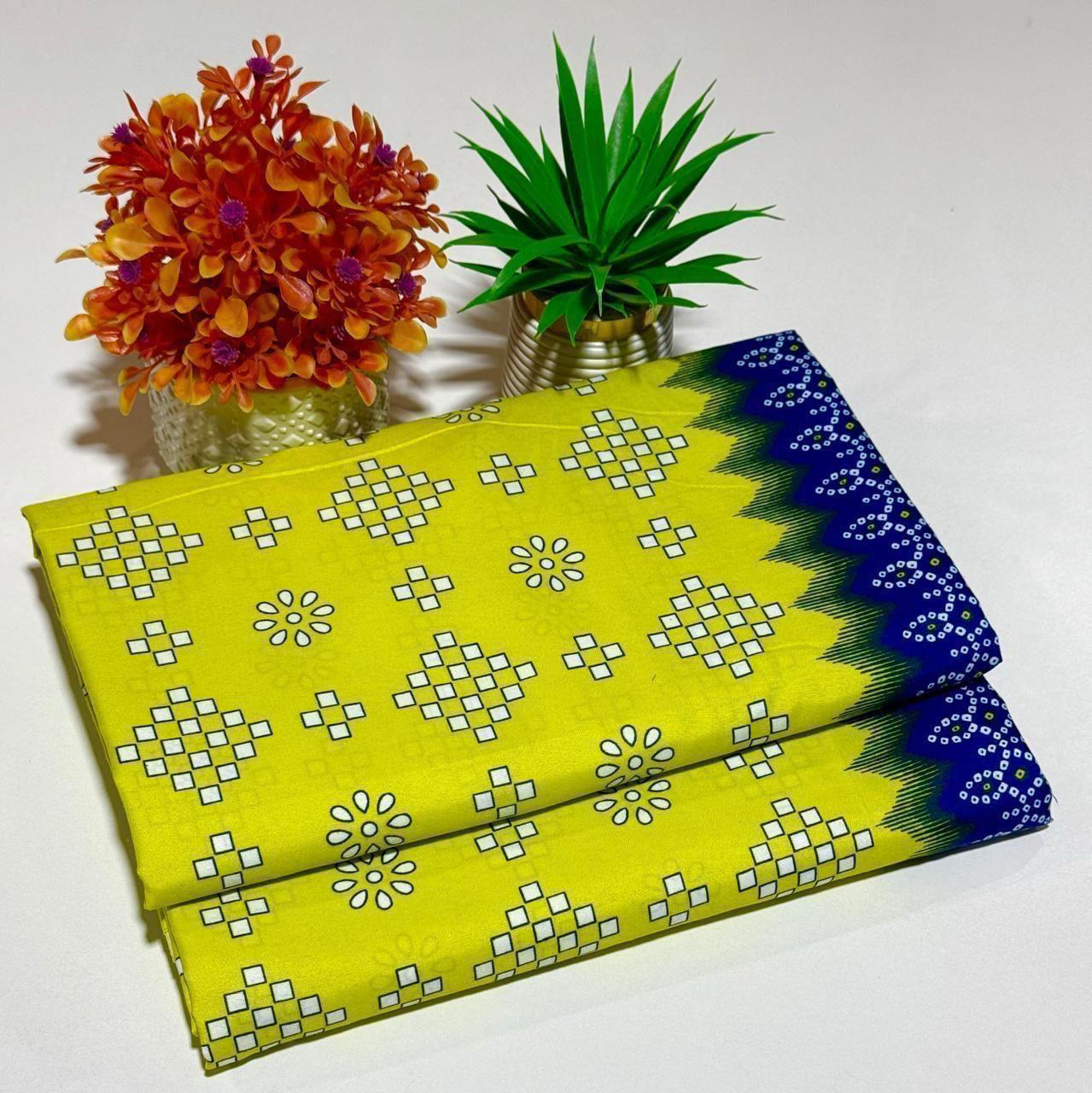 Polo Cotton  Printed 2 pc