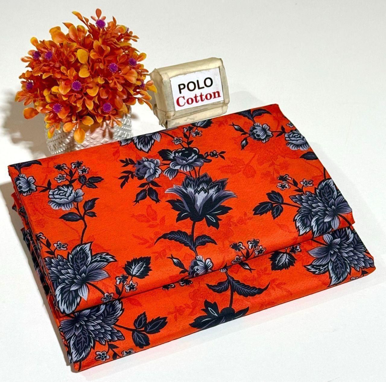polo cotton printed 2 pcs
