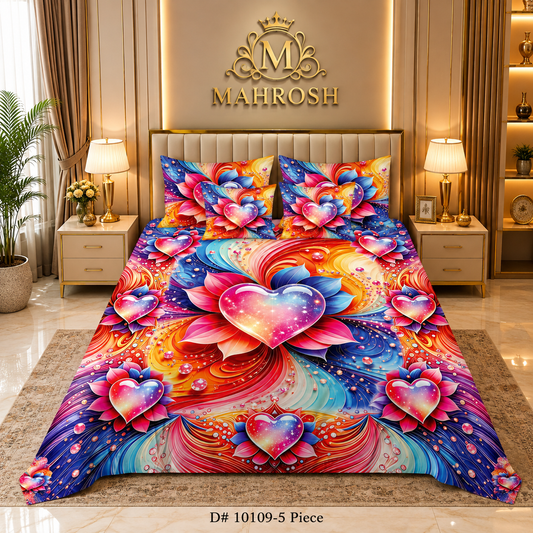 # BEDIOR 5D Digital Bed Sheet Set #03 | Rs. 3,950 | Free Delivery