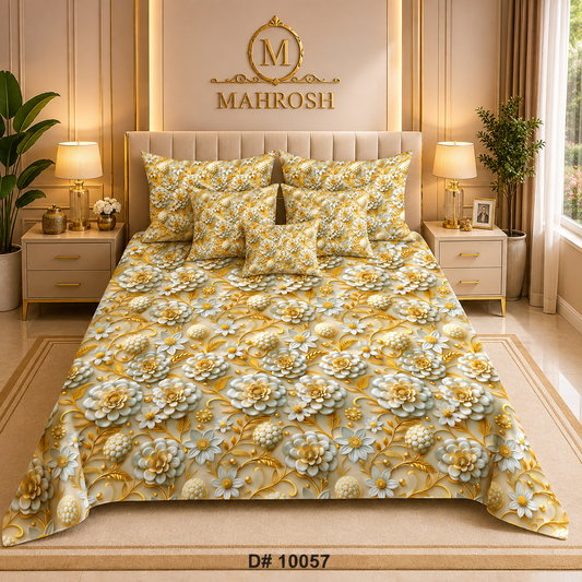 # BEDIOR 5D Digital Bed Sheet Set #07 | Rs. 3,950 | Free Delivery