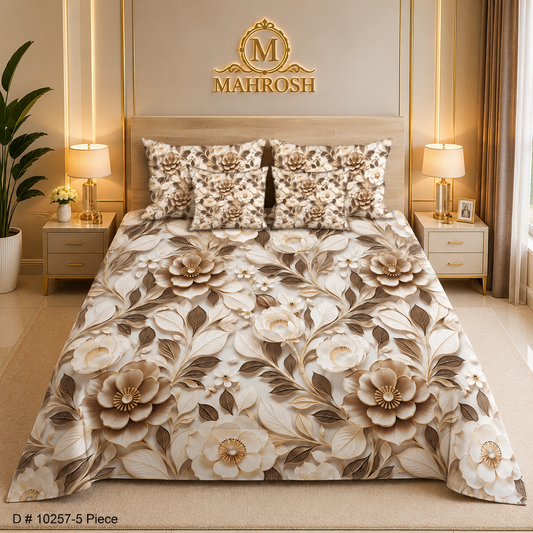 # BEDIOR 5D Digital Bed Sheet Set #08 | Rs. 3,950 | Free Delivery