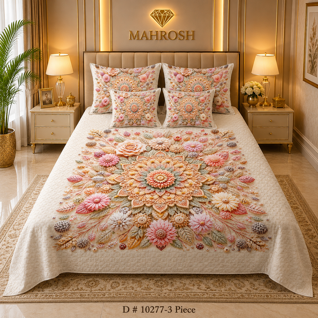 # BEDIOR 5D Digital Bed Sheet Set #10 | Rs. 3,150 | Delivery Rs. 350