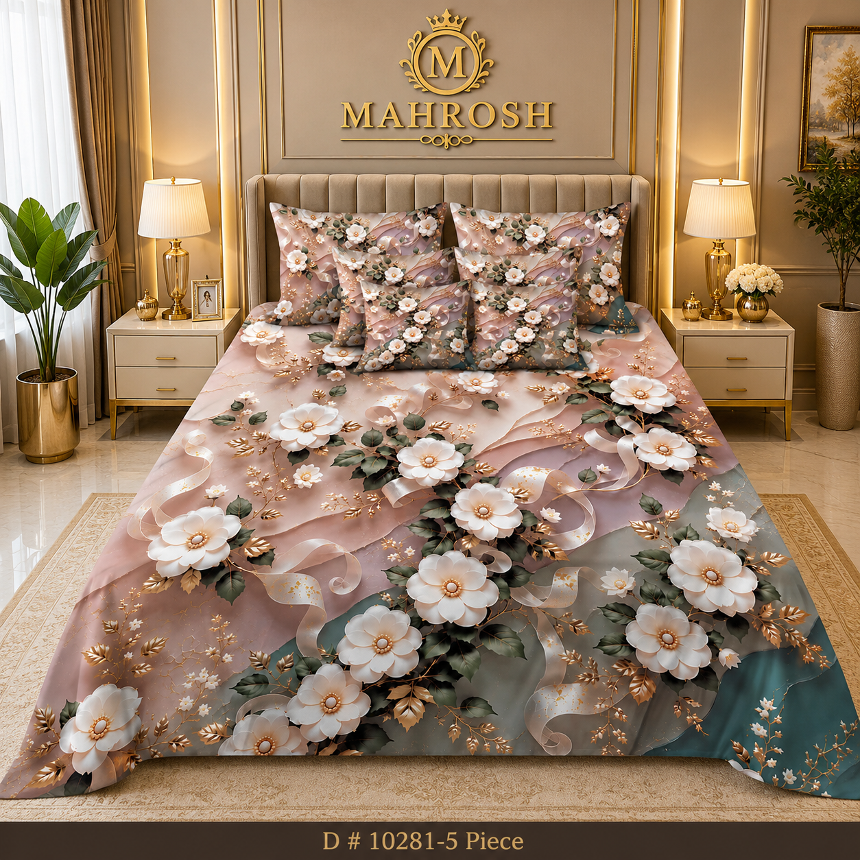 # BEDIOR 5D Digital Bed Sheet Set #15 | Rs. 3,150 | Delivery Rs. 350
