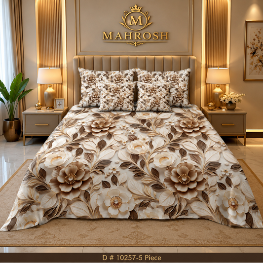 # BEDIOR 5D Digital Bed Sheet Set #19 |  Rs. 3,950 | Free Delivery