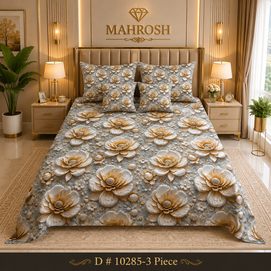 # BEDIOR 5D Digital Bed Sheet Set #25 |  Rs. 3,950 | Free Delivery
