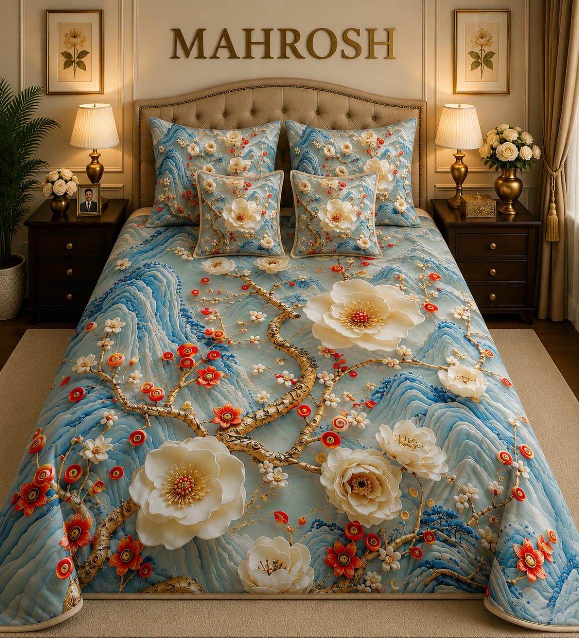 # BEDIOR 5D Digital Bed Sheet Set #29 | Rs. 3,150 | Delivery Rs. 350
