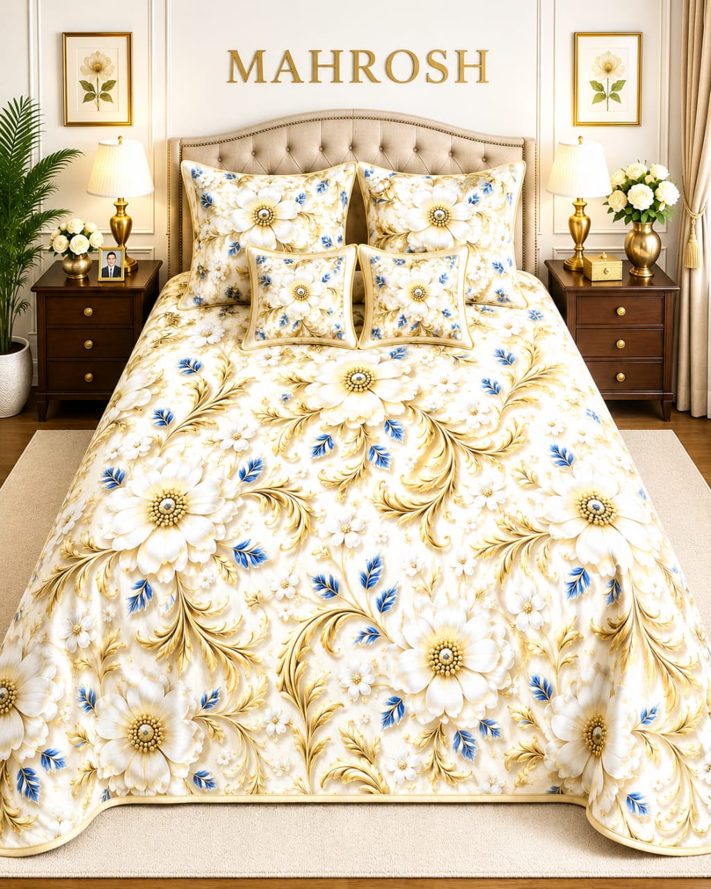 # BEDIOR 5D Digital Bed Sheet Set #30 | Rs. 3,150 | Delivery Rs. 350