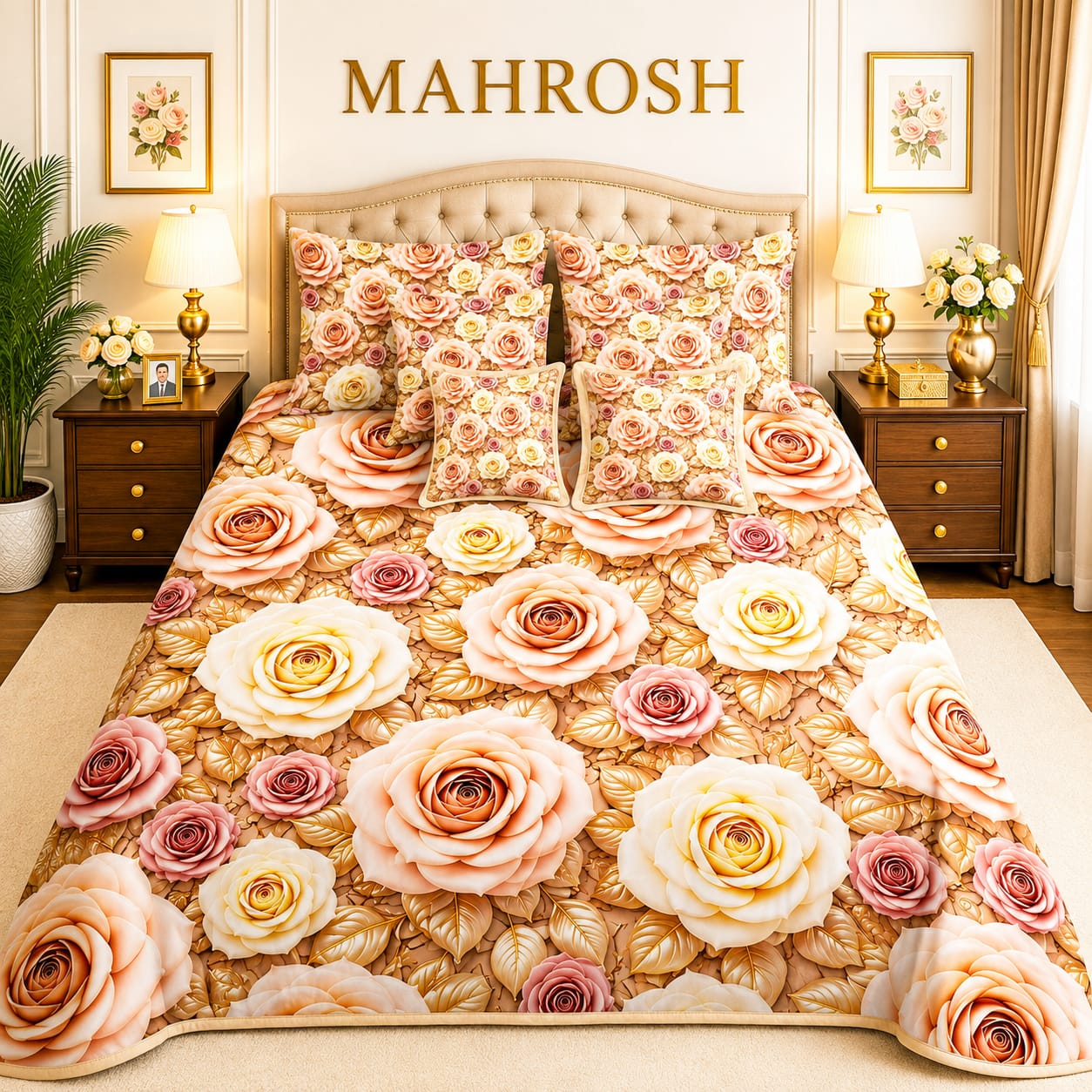 # BEDIOR 5D Digital Bed Sheet Set #33 | Rs. 3,150 | Delivery Rs. 350