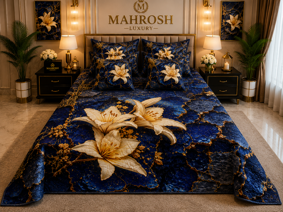 BEDIOR 5D Digital Bed Sheet Set #102 |  Rs. 3,950 | Free Delivery