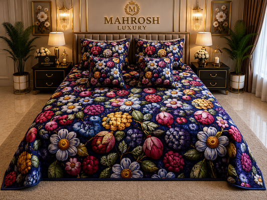 BEDIOR 5D Digital Bed Sheet Set #106 |  Rs. 3,950 | Free Delivery