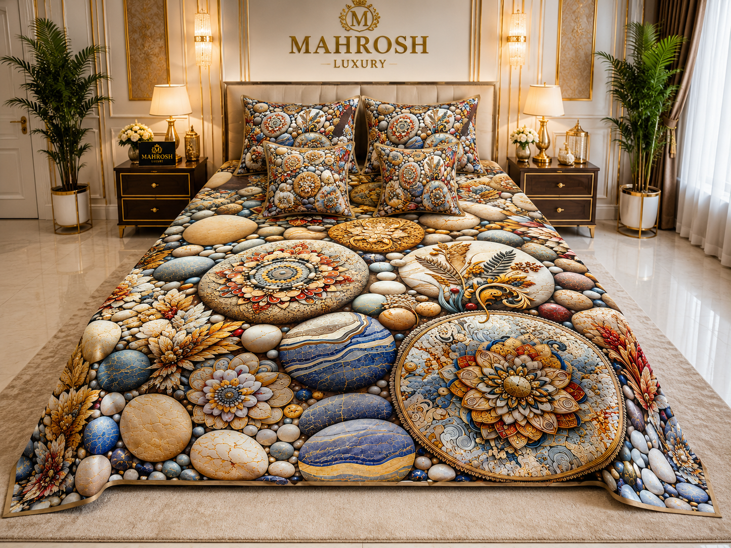 BEDIOR 5D Digital Bed Sheet Set #113 | Rs. 3,250 | Delivery Rs. 350