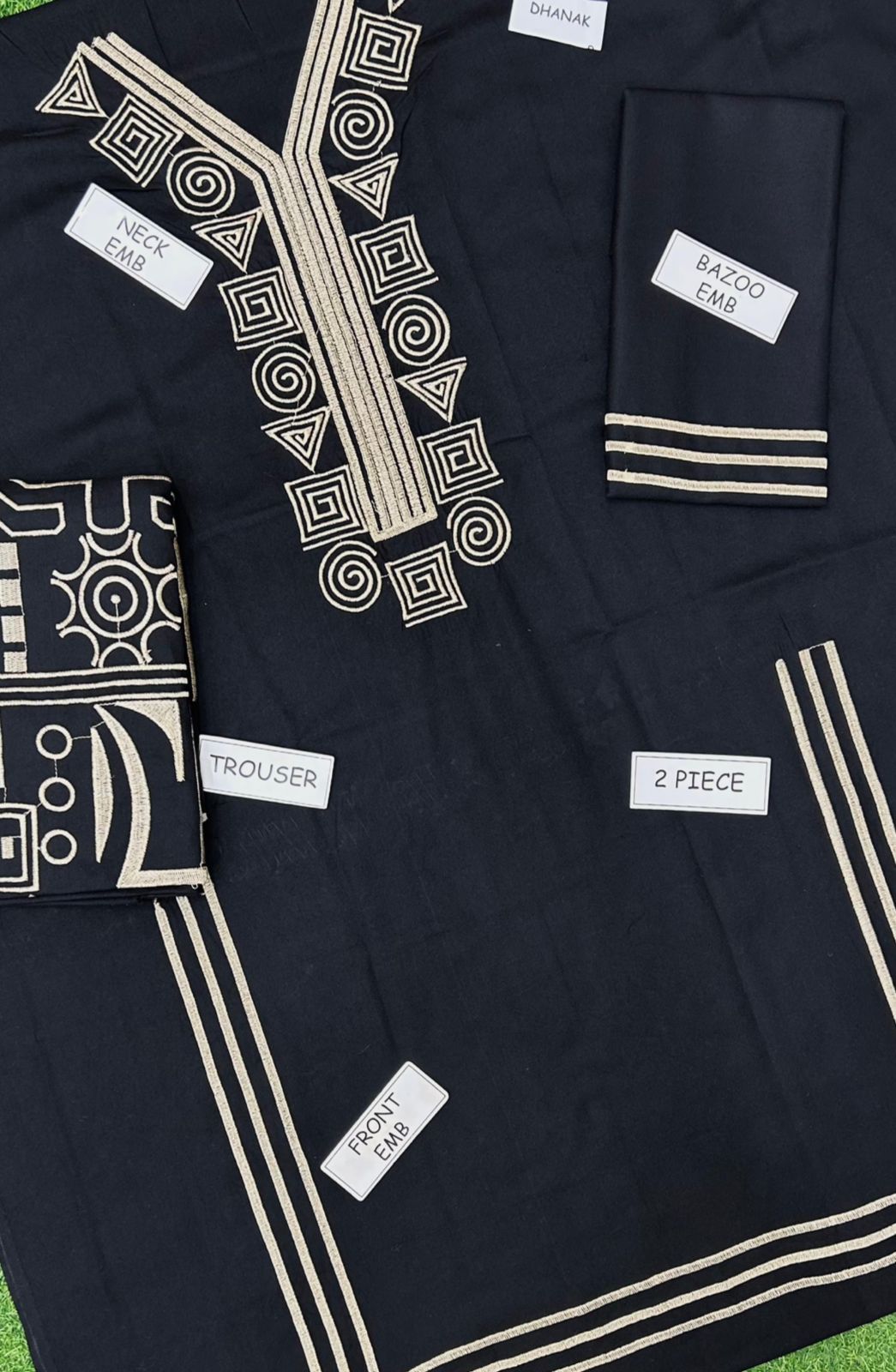 LULUSAR Embroidered 2 pcs