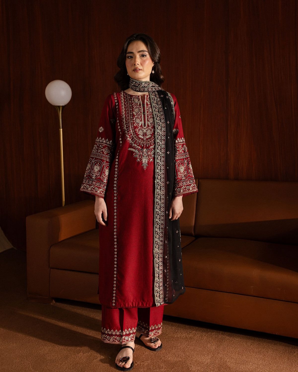 BATIK DHANAK EMBROIDERED 3 PCS