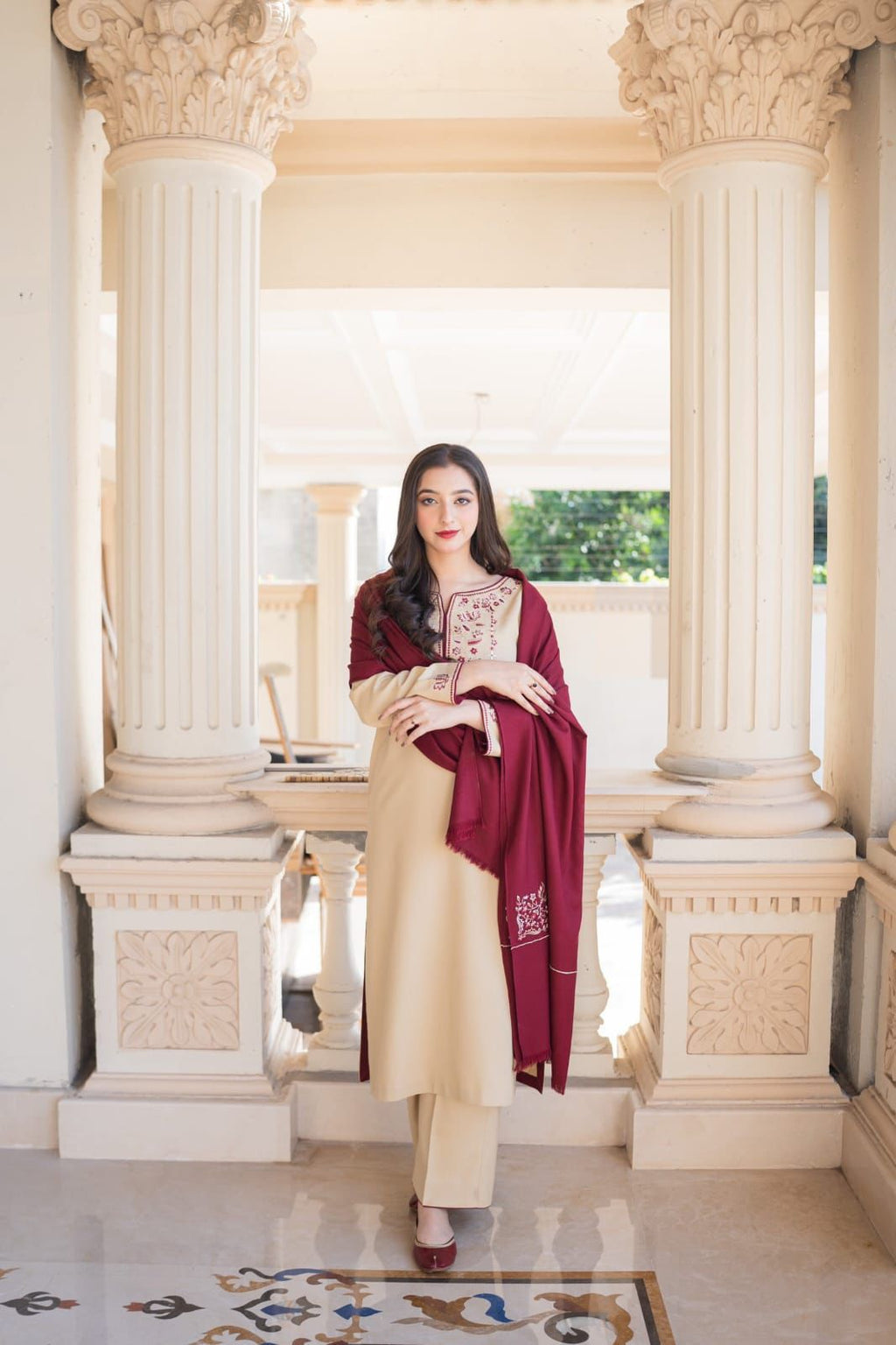 AISLING DHANAK EMBROIDERED 3 PCS