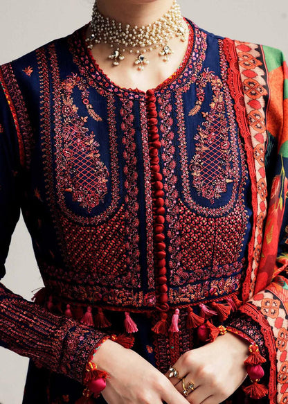 Hussain Rehar Dhanak Embroidered 3 pcs