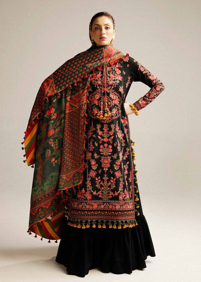 Husain Rehar Dhanak Embroidered 3 pcs