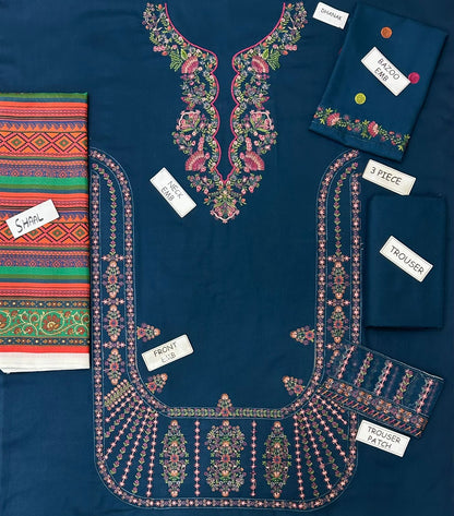 Hussain Rehaar Dhanak 3 PCS