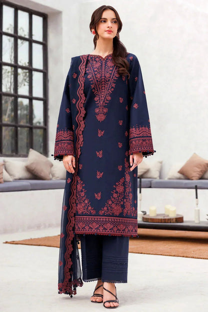 Jazmin Dhanak Embroidered 3 PCS