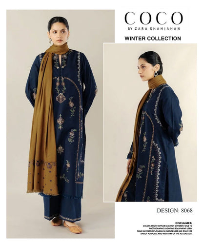 COCO BY ZARASHAHJAHAN EMBROIDERED 3 PCS