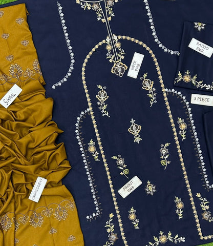 COCO BY ZARASHAHJAHAN EMBROIDERED 3 PCS