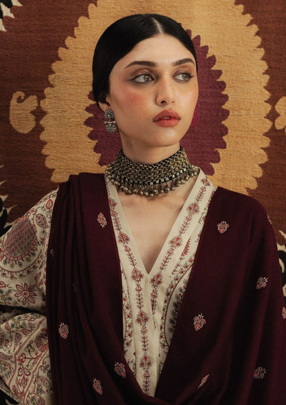 Zara Shahjahan Embroidered 3 pcs