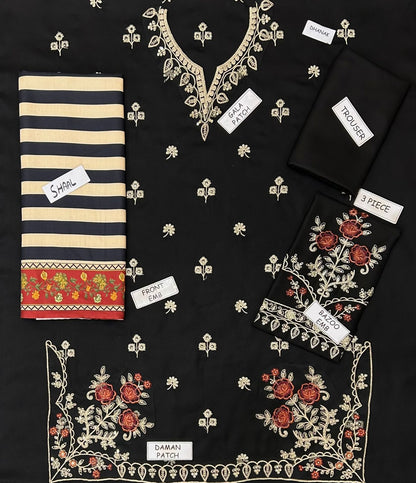 NOOR EMBROIDERED 3 PCS