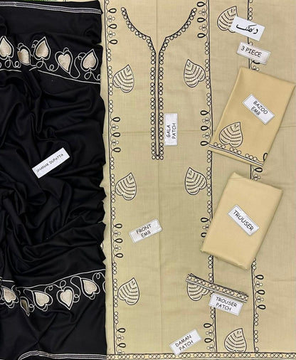 jazmin embroidered 3 pcs