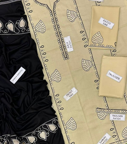 jazmin embroidered 3 pcs