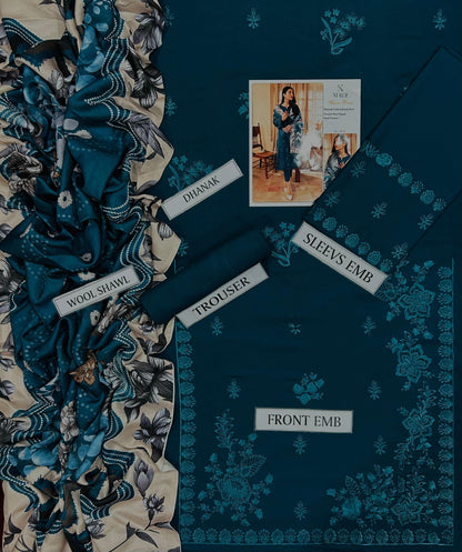 NUREH embroidered 3 PCS