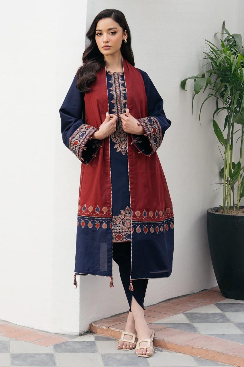 JAZMIN Lawn Embroidered 3 pcs
