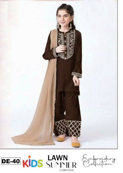 Kids Lawn Eid Special 3 pcs