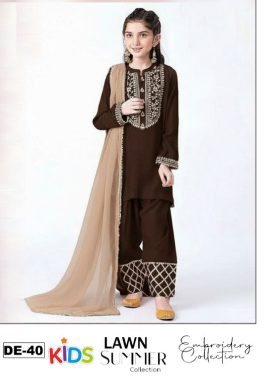 Kids Lawn Eid Special 3 pcs