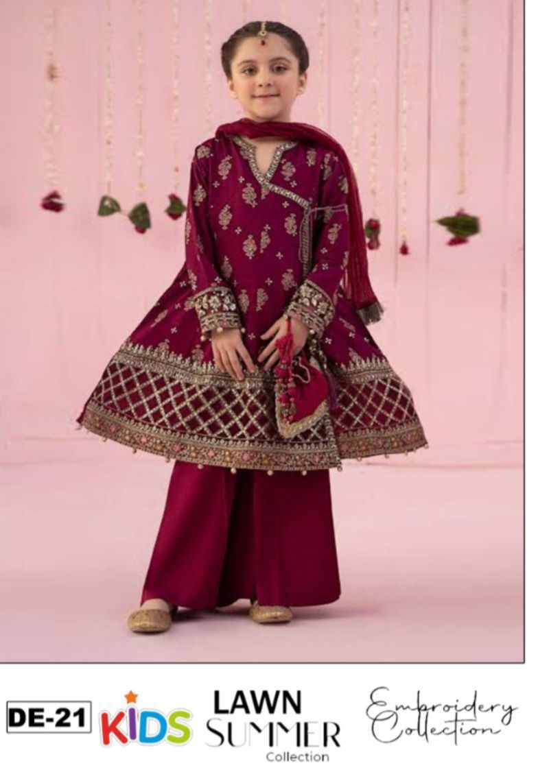 Kids Lawn Eid Special 3 pcs
