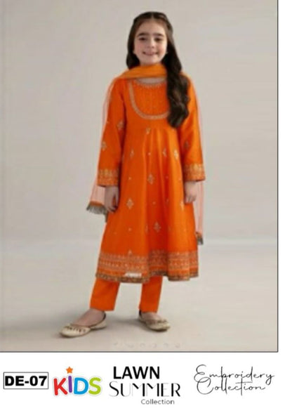 Kids Lawn Eid Special 3 pcs