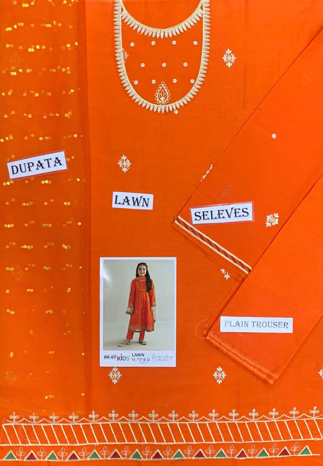 Kids Lawn Eid Special 3 pcs