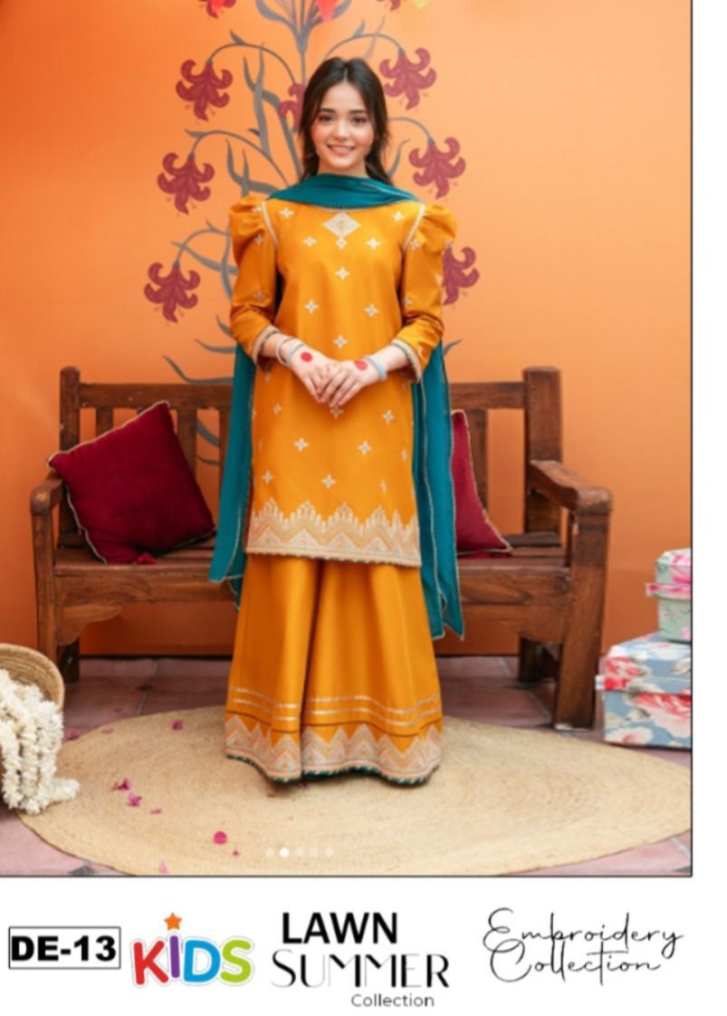 Kids Lawn Eid Special 3 pcs