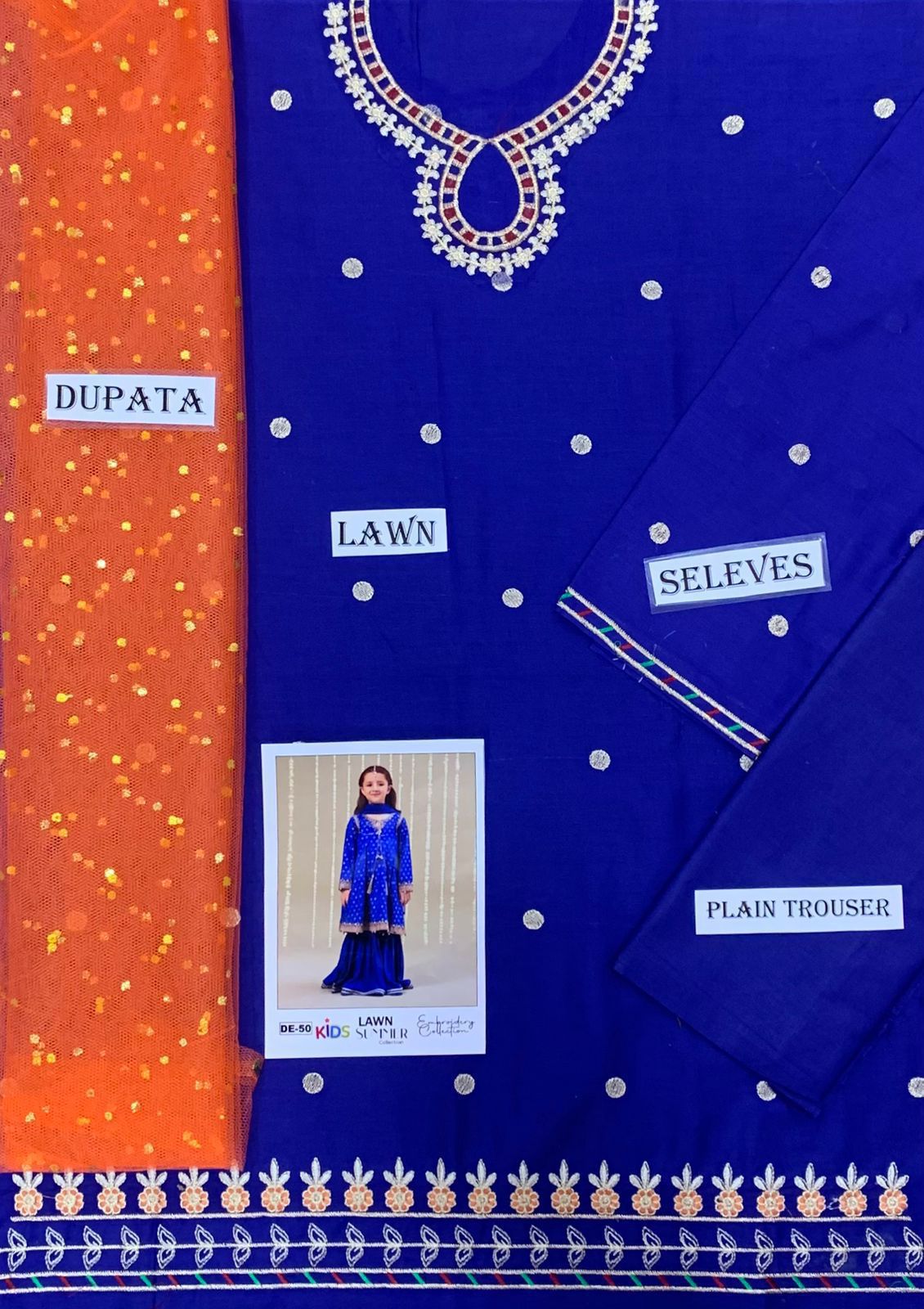 Kids Lawn Eid Special 3 pcs