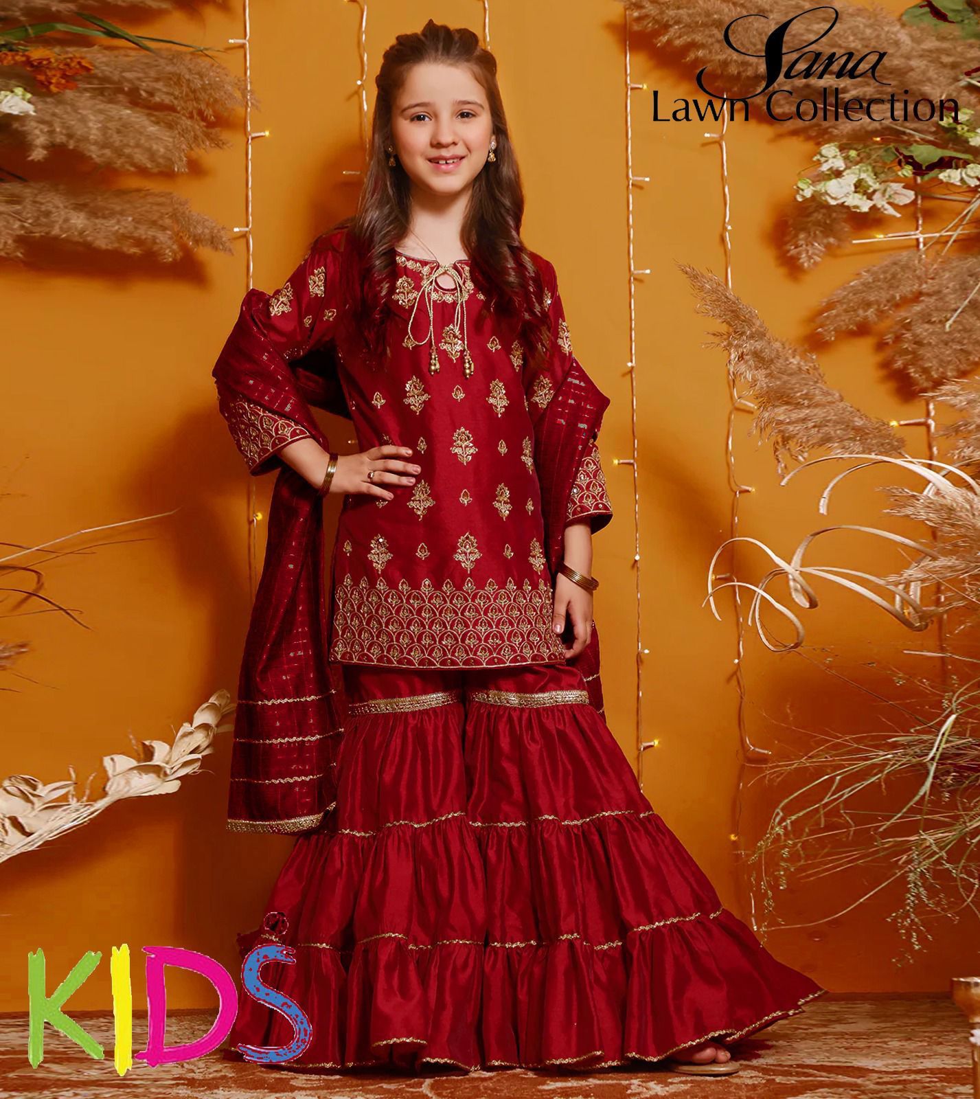 Kids Lawn Eid Special 3 pcs