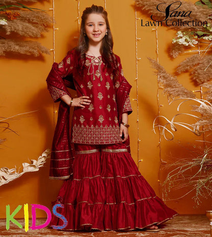 Kids Lawn Eid Special 3 pcs