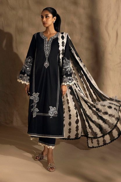 Sapphire Lawn Embroidered 3 pcs