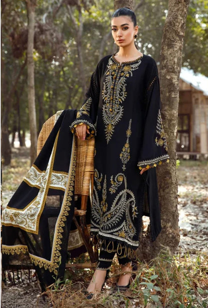 Maria B Lawn Embroidered 3 pcs