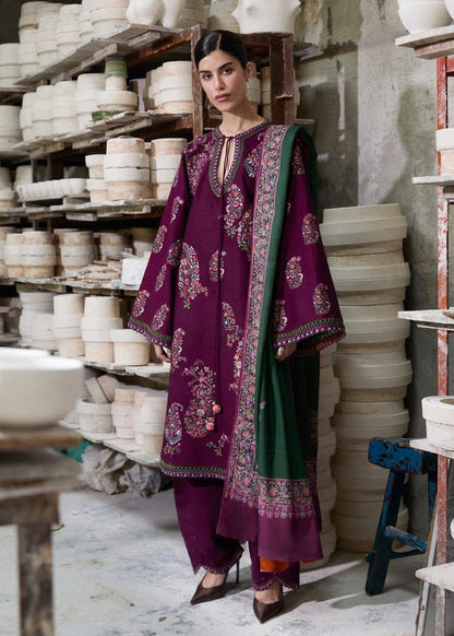 HUSSAIN REHAR lawn Embroidered 3 pcs