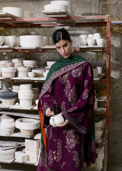 HUSSAIN REHAR lawn Embroidered 3 pcs