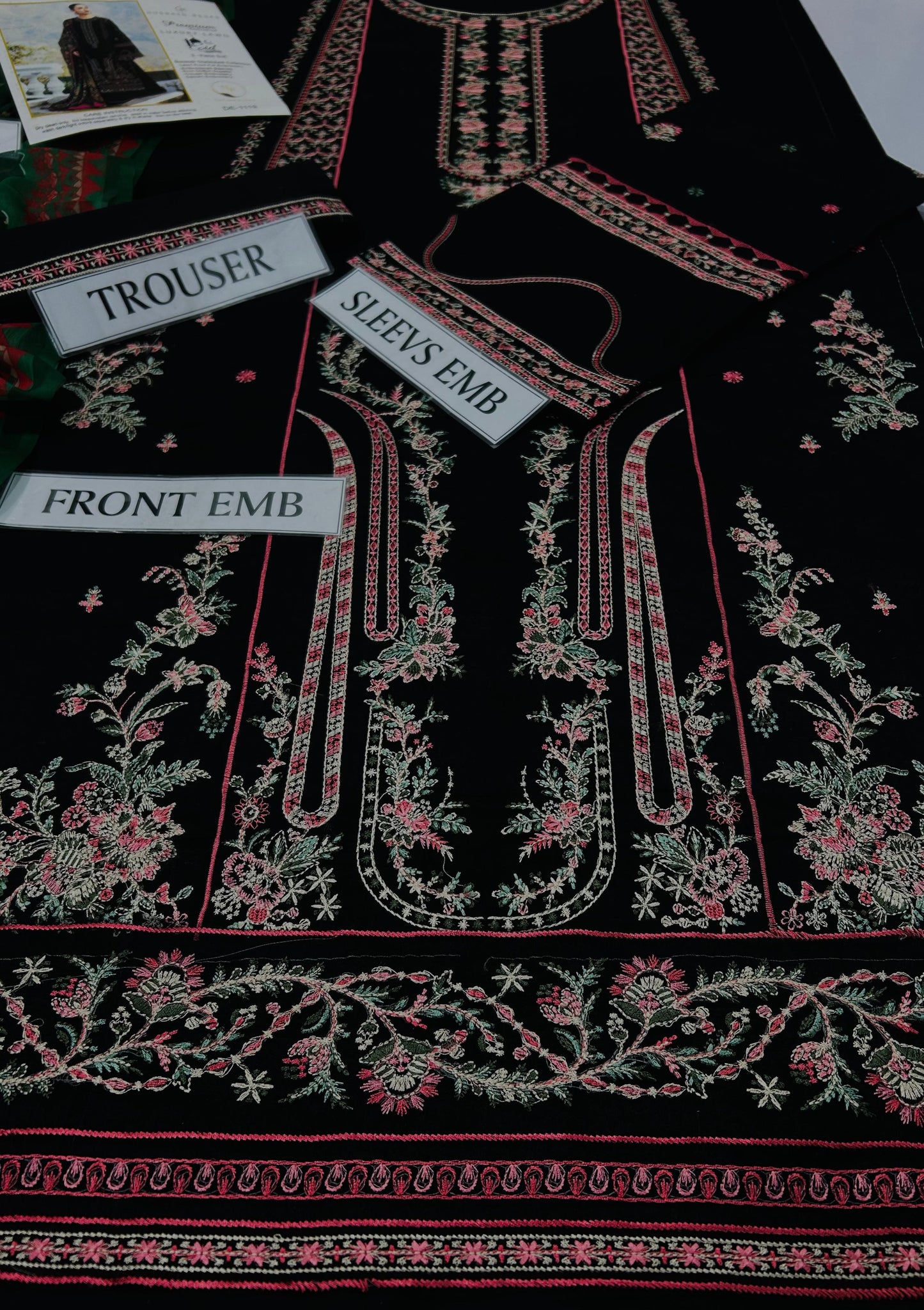 HUSSAIN REHAR Lawn Embroidered 3 pcs