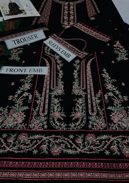 HUSSAIN REHAR Lawn Embroidered 3 pcs